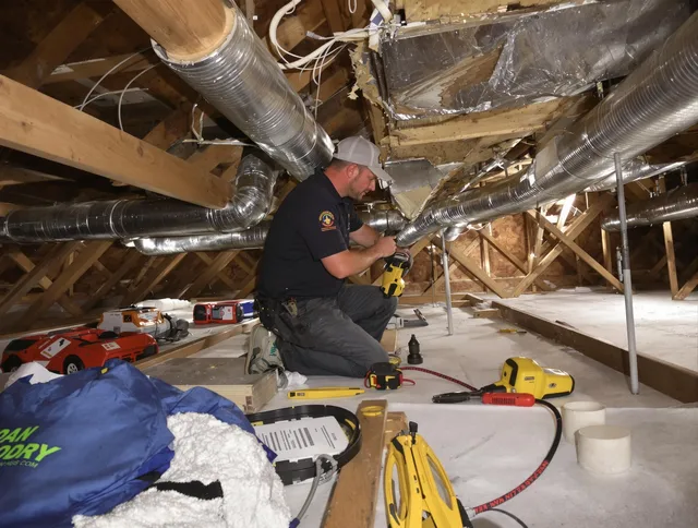 Professional air duct repair by Westport Air Duct Cleaning in Westport
