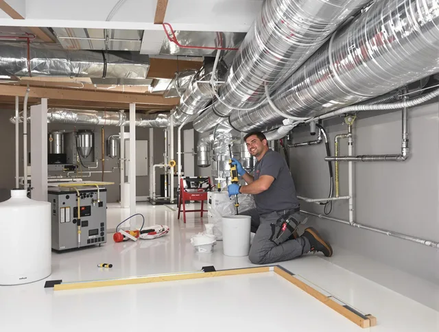 Professional duct sealing service by Westport Air Duct Cleaning in Westport