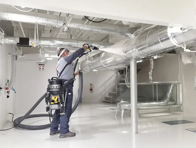 Professional central duct cleaning by Westport Air Duct Cleaning in Westport